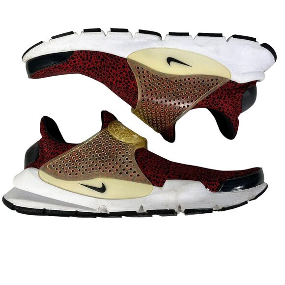 Nike Sock Dart QS Safari Sneaker Shoe Mens Size 11 Red & Black 942198-600 Rare main image 9